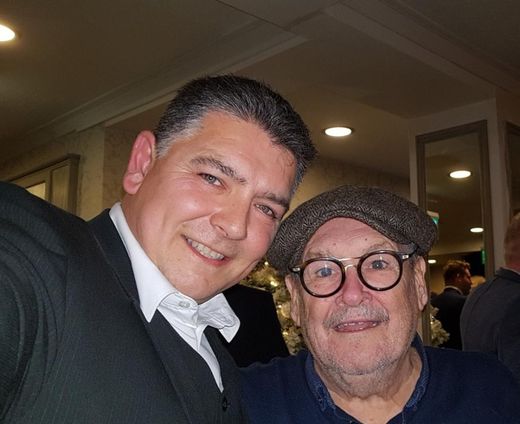 Magician Darren Brand with Bobby Ball