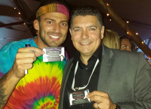 Magician Darren Brand with Jake Quickenden