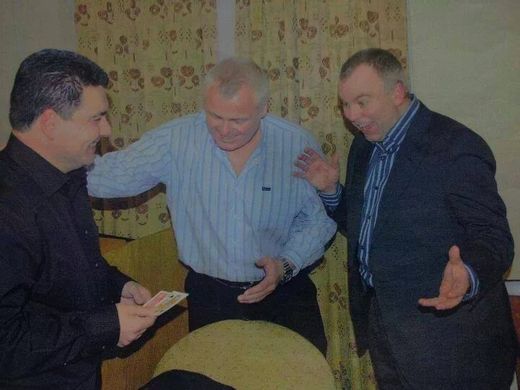Magician Darren Brand with Steve Pemberton